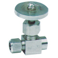 High Pressure Steel Pipeline Ferrule Needle Valve